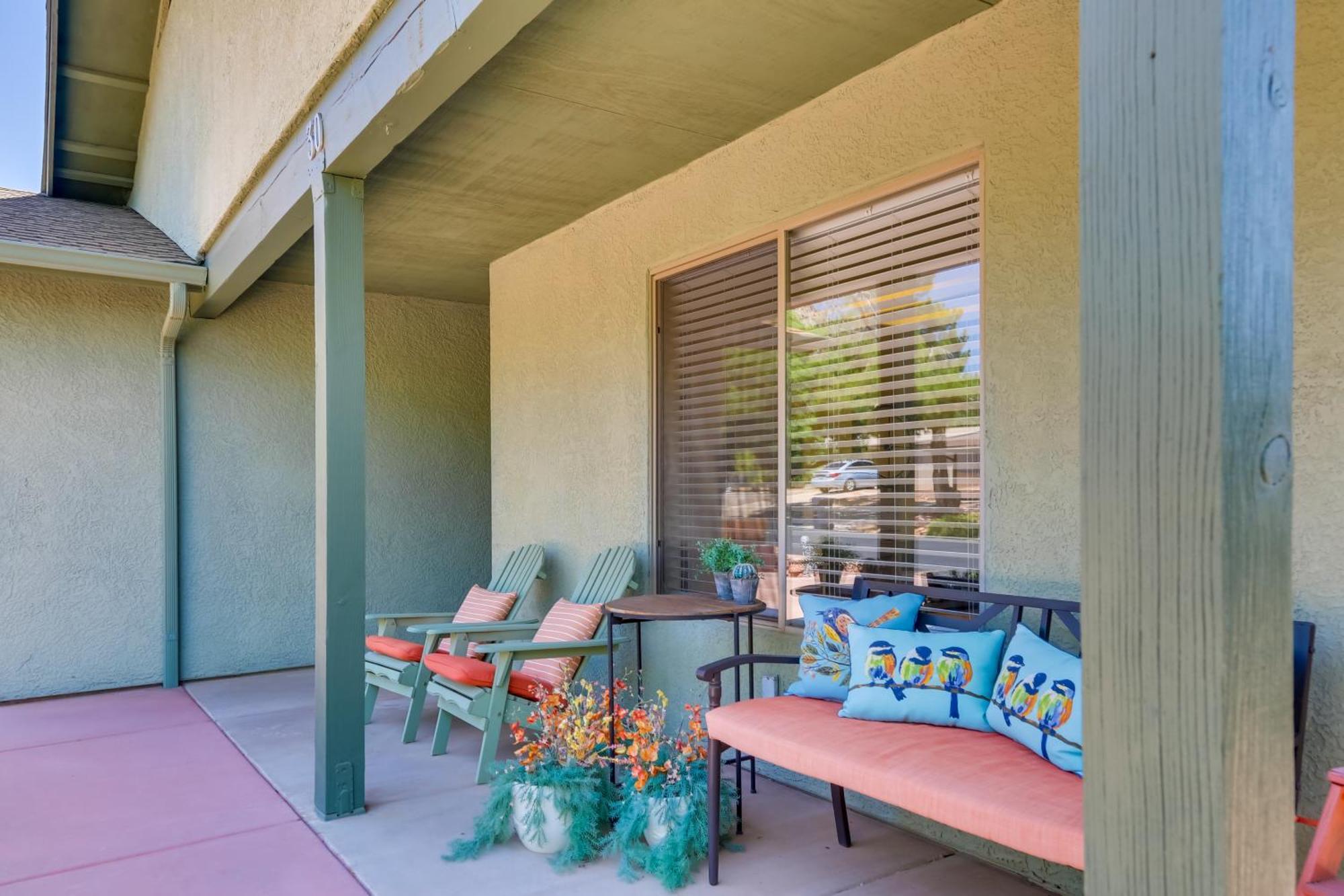 Red Rock Retreat With Patio 3 Mi To Downtown Sedona Villa Dış mekan fotoğraf