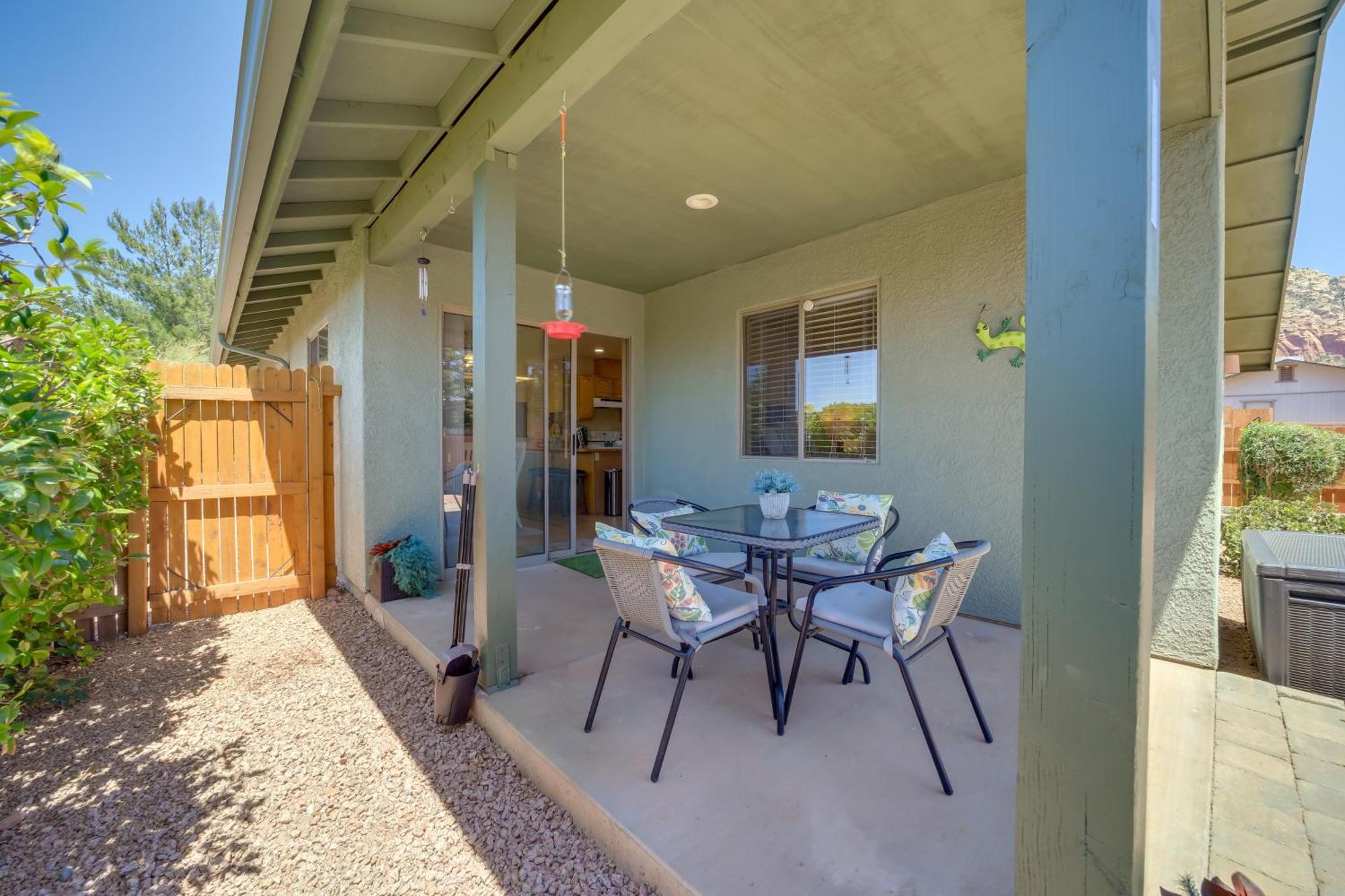 Red Rock Retreat With Patio 3 Mi To Downtown Sedona Villa Dış mekan fotoğraf